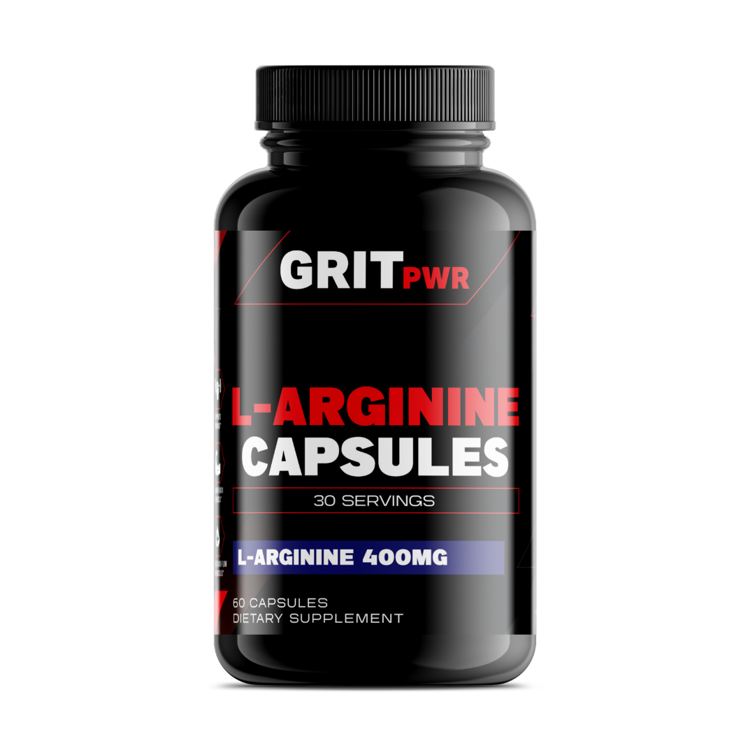 GRITpwr L-Arginine – Nitric Oxide Booster
